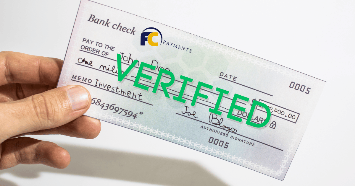 Electronic Check Verification How to Verify Funds on a Check (1)