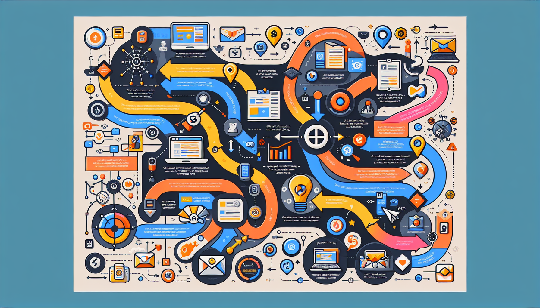 An infographic on driving traffic to affiliate links.